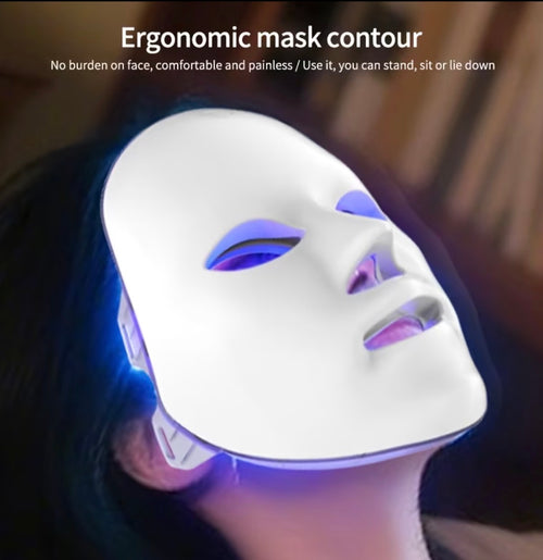 GlowLux LED Red Light Therapy Face Mask