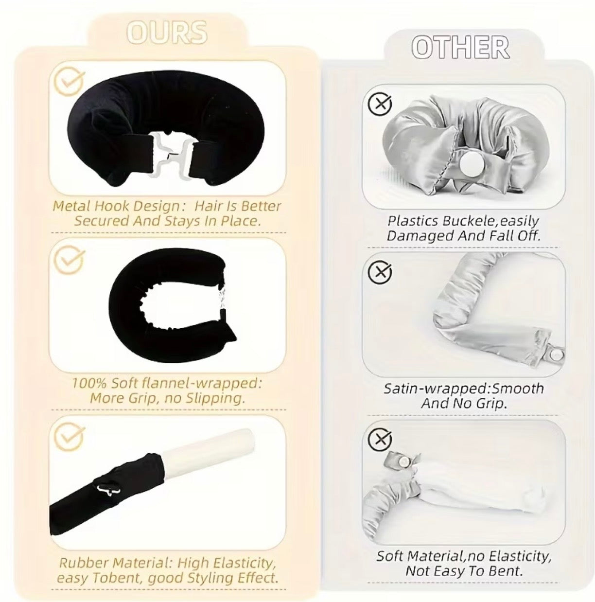 No Heat Curling Rods